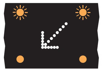 You should move to the right hand lane