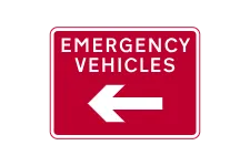 emergency vehicles red