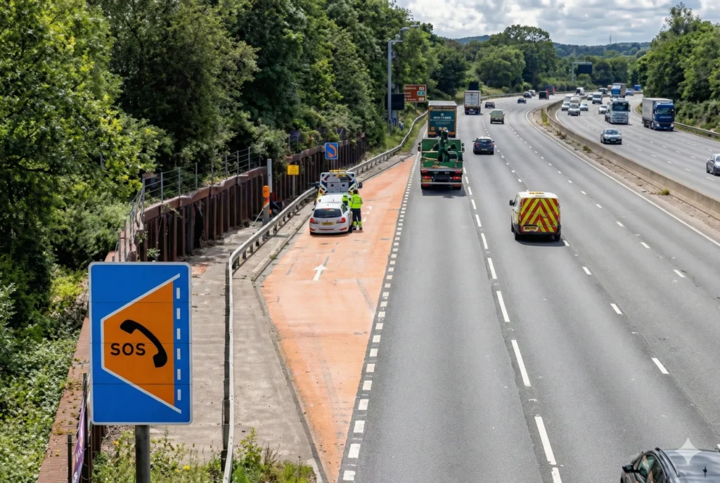 sos area uk motarways