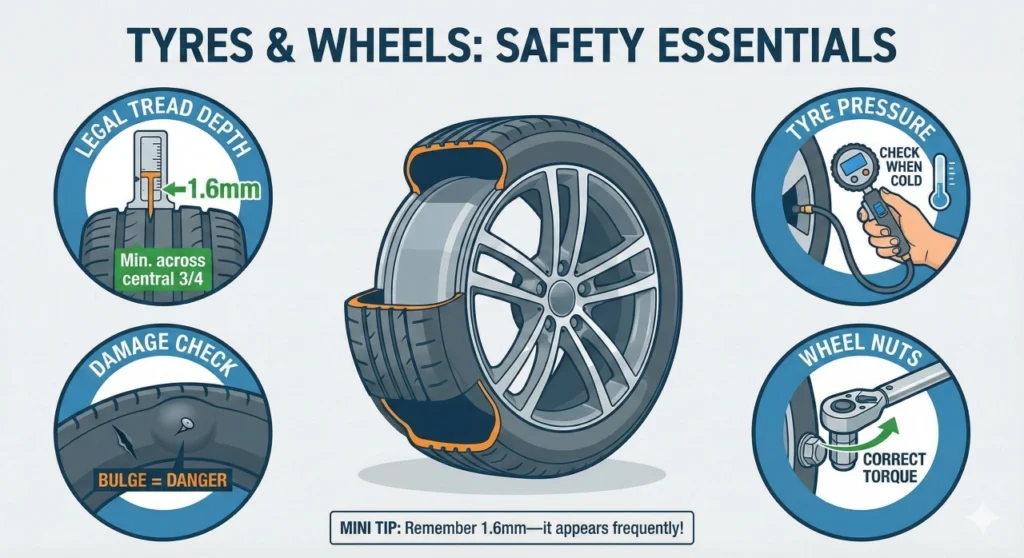 Vehicle Safety Essentials - Tyres and Wheels