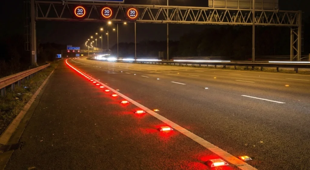 red Motorway Reflective Studs 