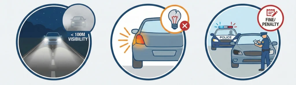 Lights, Indicators and Reflectors