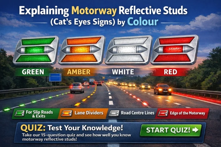 Explaining Motorway Reflective Studs