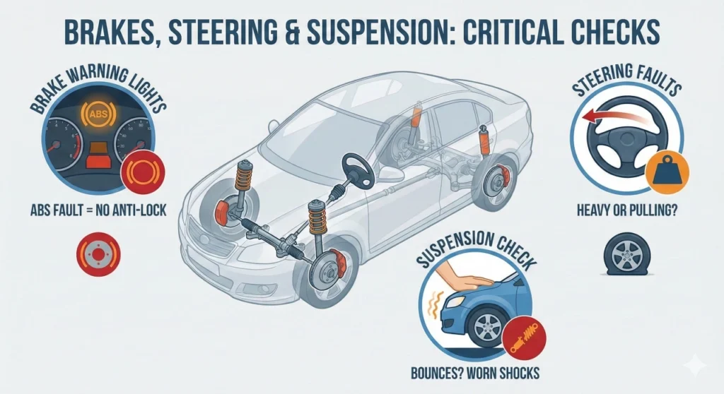 Vehicle Safety Essentials - Brakes, Steering and Suspension